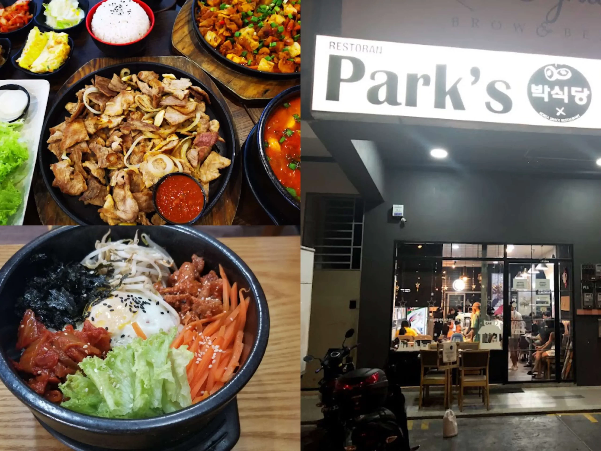 korean food in penang park's kitchen korean restaurant