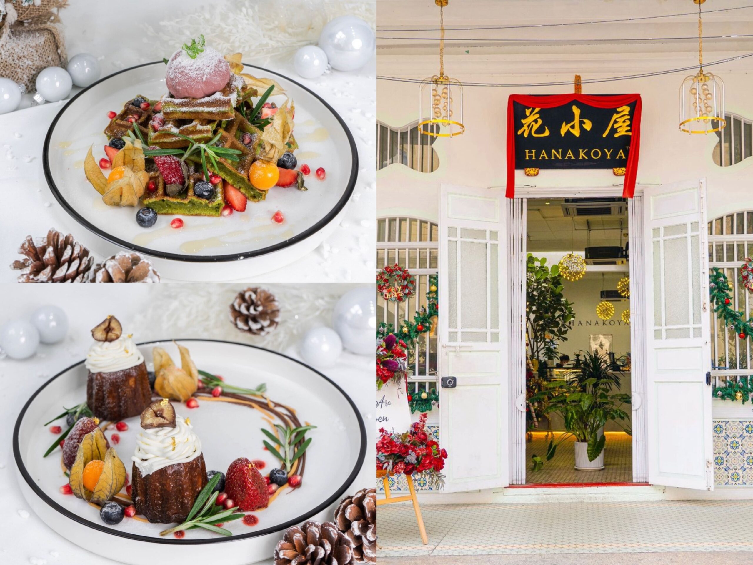 best cafe in penang Hanakoya Flower Café Penang