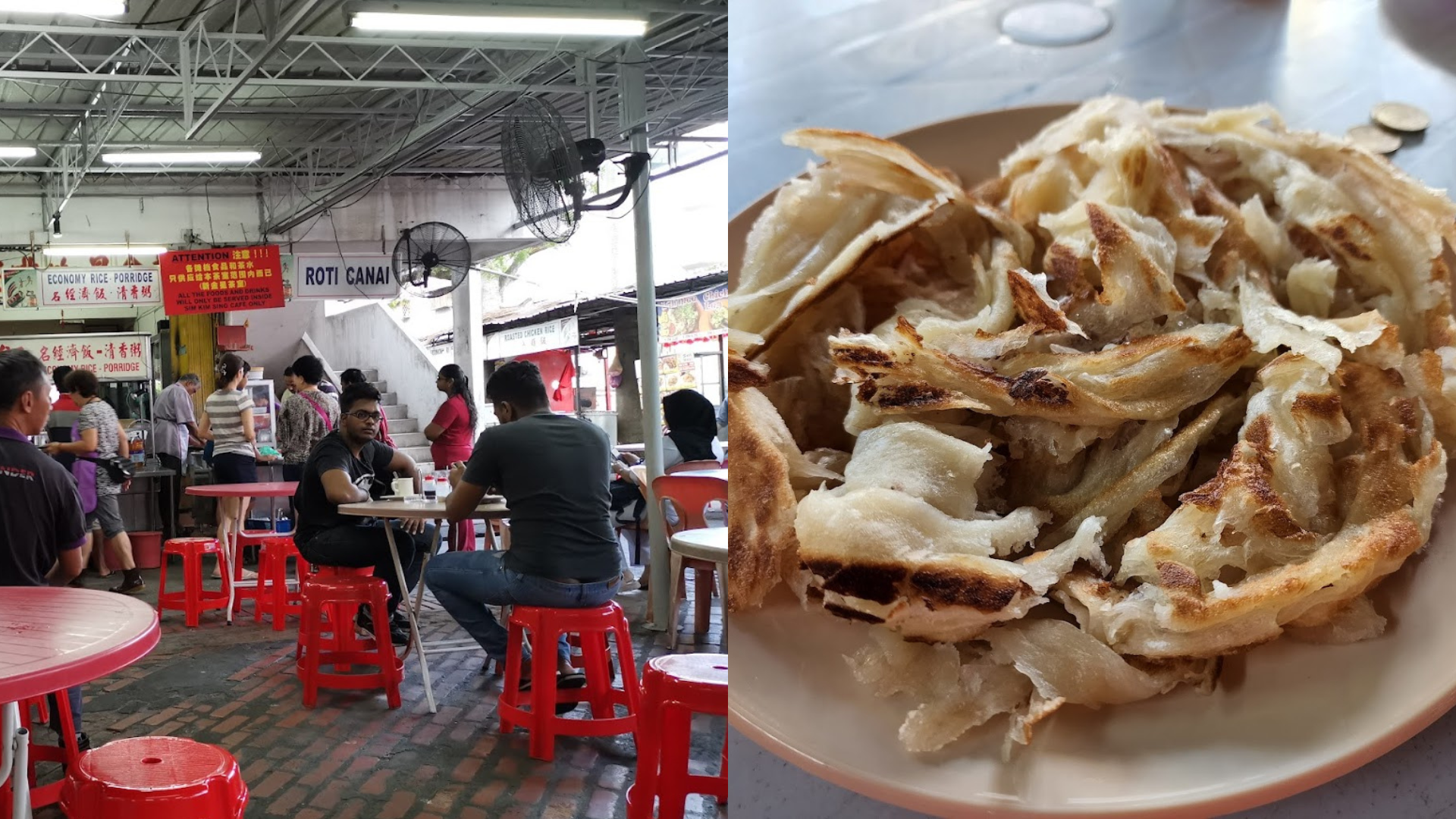 best roti canai in penang Roti Canai Jalan Tengah