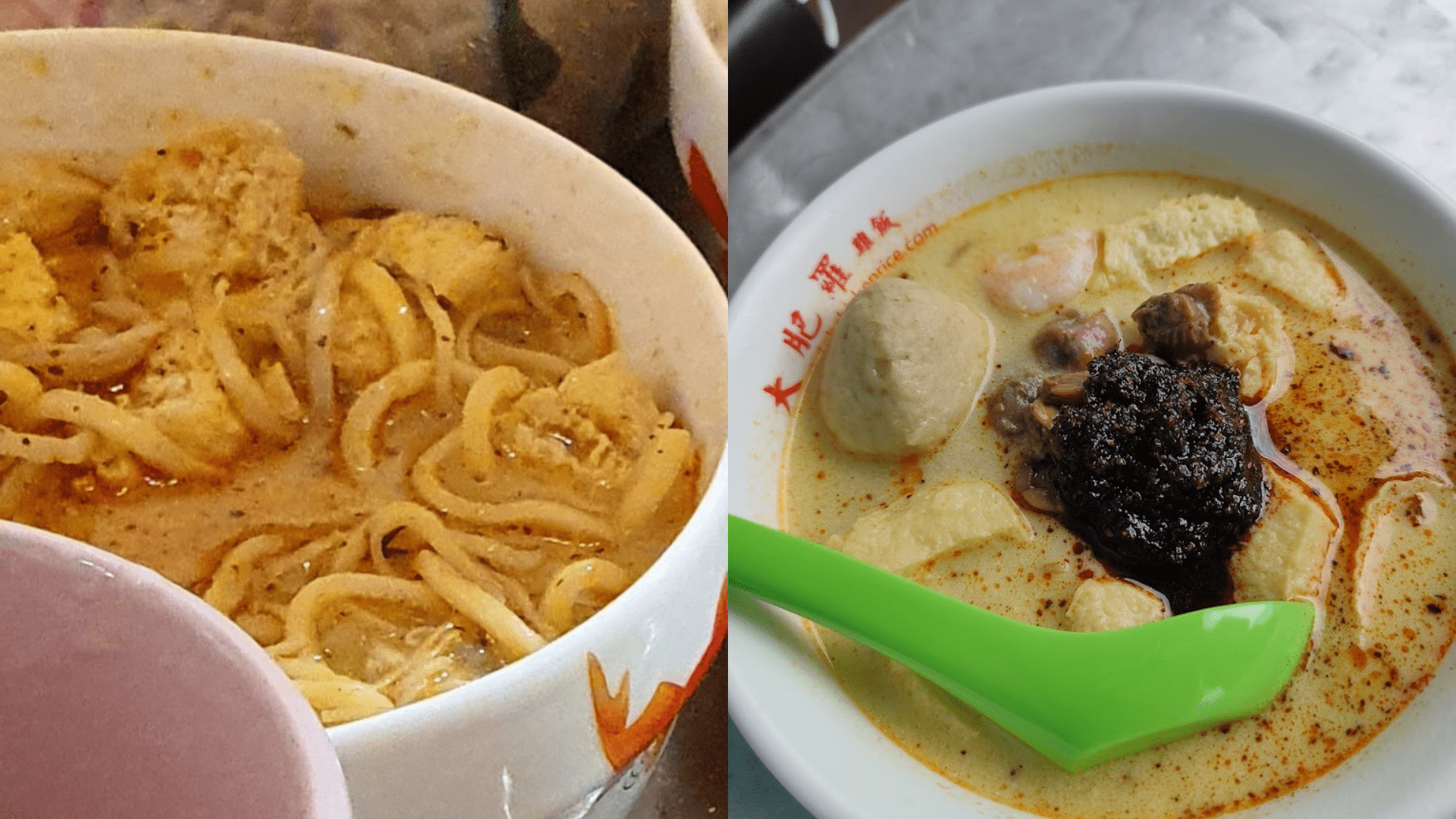 Best street food in Penang Curry Mee