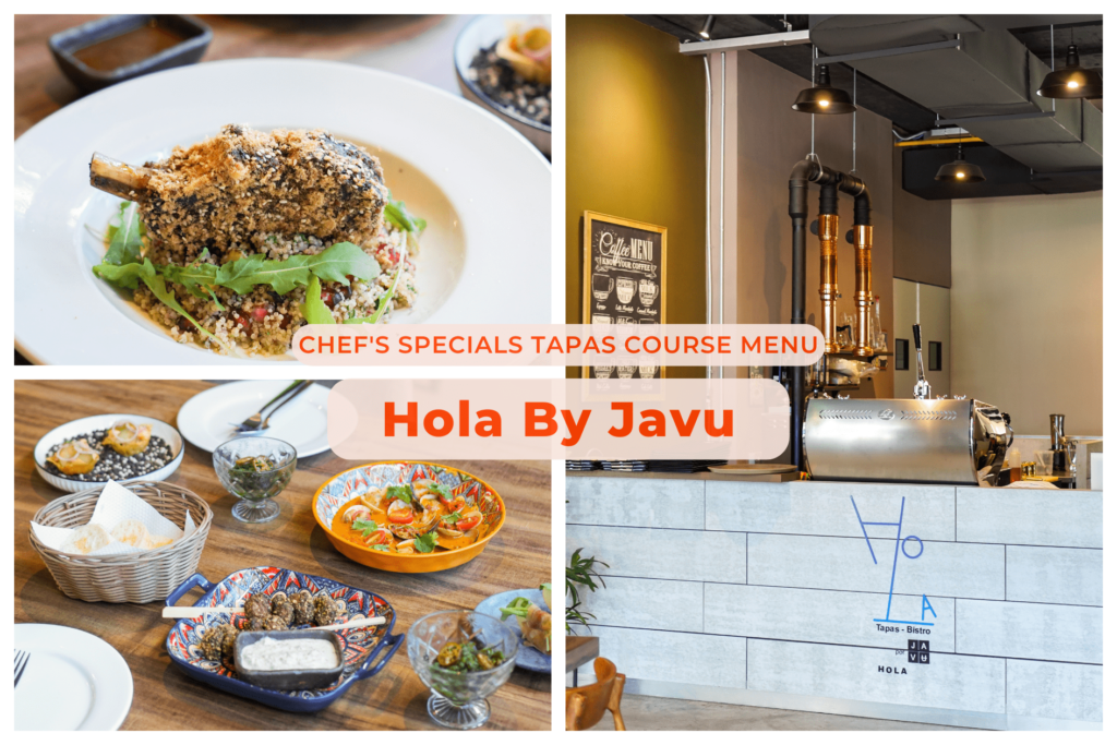 Hola By Javu: Chef's Specials Tapas Course Menu