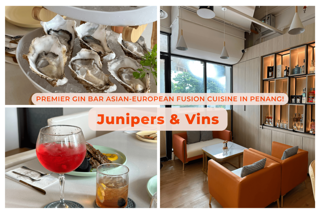 Junipers & Vins, Gurney Walk, Penang