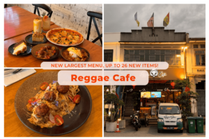 Reggae Cafe, new largest menu