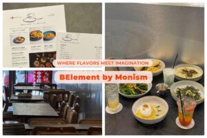 BElement by Monism: Penang's Must-Try Semi-Fine Dining Restaurant